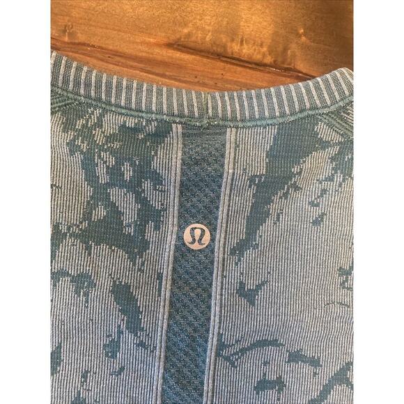 Lululemon swiftly tech seamless green fitted short sleeve athletic shirt - Picture 8 of 10